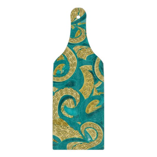 タコ切削ボードモダンデザイン カッティングボード (正面)