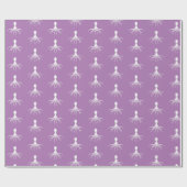 タコ動揺してデザイン – マットラッピング紙 ラッピングペーパー (フラット)