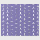 タコ動揺してデザイン – マットラッピング紙 ラッピングペーパー (フラット)