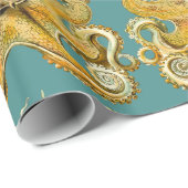 タコ包み紙 ラッピングペーパー (ロールコーナー)