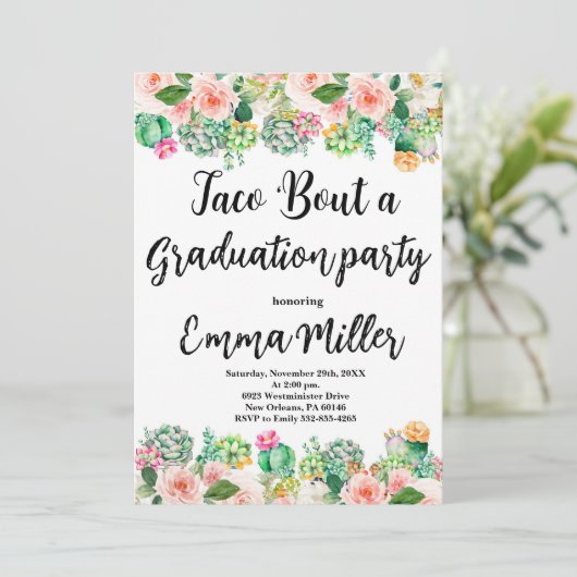 タコ卒業フィエスタについて 招待状 (スタンド正面)