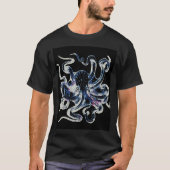 タコ図法 Tシャツ (正面)