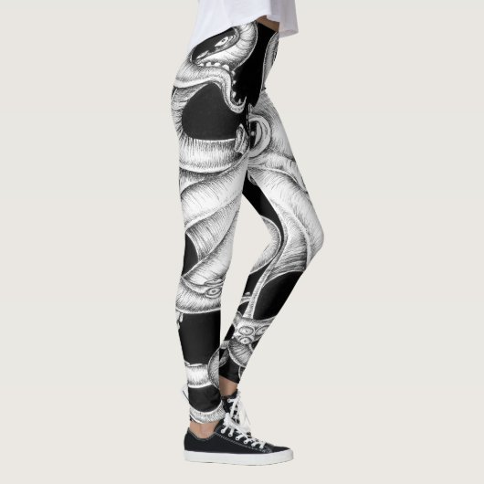 タコ墨 レギンス (右)