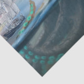 タコ大帆船デクページティッシュペーパー 薄葉紙 (詳細)