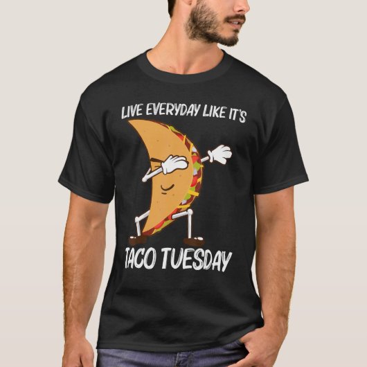 タコ女男性へ性メキシコ通り食品皿 Tシャツ (正面)