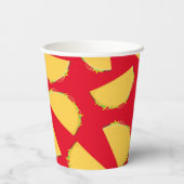 タコ子供の誕生日パーティーメキシコ 紙コップ (裏面)