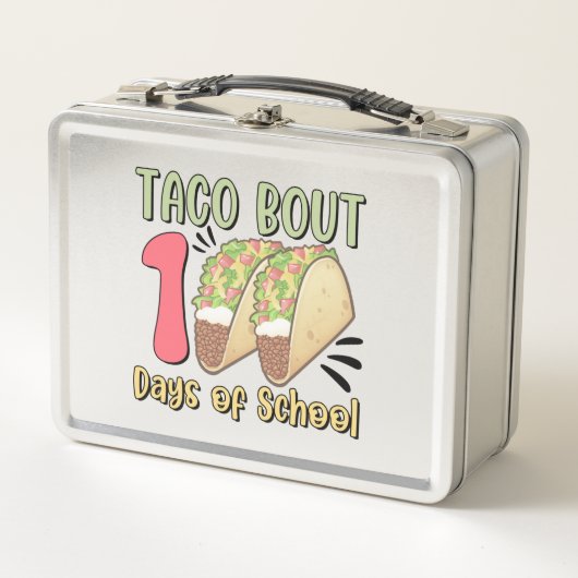 タコ学校の100日 メタルランチボックス (正面)