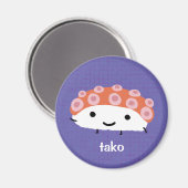 タコ寿司 (たこ) マグネット (正面/裏面)