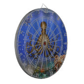 タコ川 – カラフル ダーツボード (正面左)