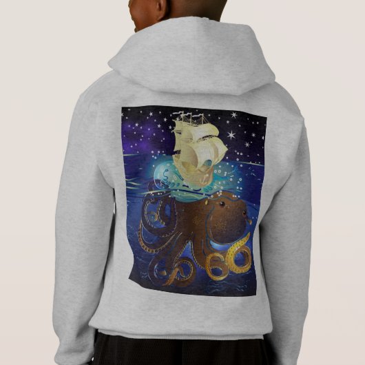 タコ巨大とカラベラ (裏面)