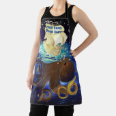 タコ巨大とカラベラ エプロン (インサイチュ)