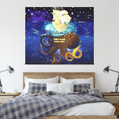 タコ巨大とカラベラ キャンバスプリント (インサイチュ (寝室))