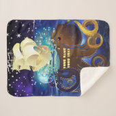 タコ巨大とカラベラ シェルパブランケット (正面(横))