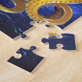 タコ巨大とカラベラ ジグソーパズル (側面)