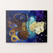 タコ巨大とカラベラ ジグソーパズル (横)