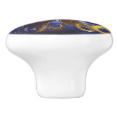 タコ巨大とカラベラ セラミックノブ (側面)