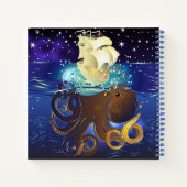 タコ巨大とカラベラ ノートブック (裏面)