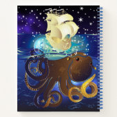 タコ巨大とカラベラ ノートブック (裏面)