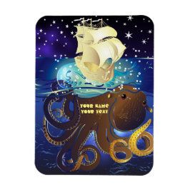 タコ巨大とカラベラ マグネット