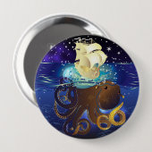 タコ巨大とカラベラ 缶バッジ (正面&裏面)