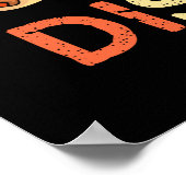 タコ恋人の女性メキシカン料理ギフトタコス ポスター (角)