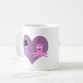 タコ愛 コーヒーマグカップ (正面左)