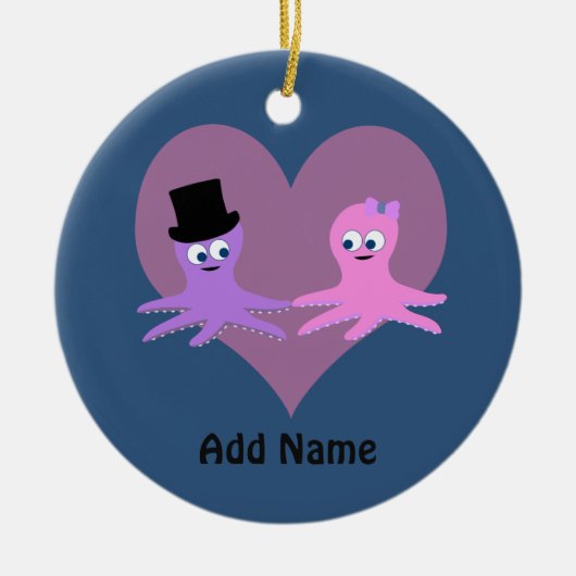 タコ愛 セラミックオーナメント (正面)