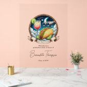 タコ'未来のアクリル卒業へようこそ アクリルサイン (ウェディング)