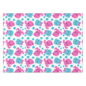 タコ柄、かわいいタコ、海獣 テーブルクロス (正面(横))