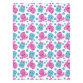 タコ柄、かわいいタコ、海獣 テーブルクロス (正面)