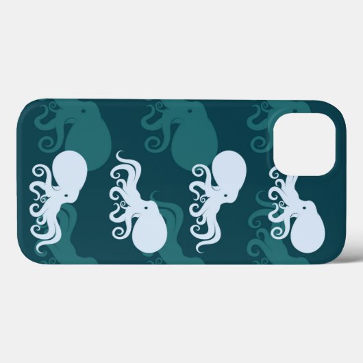 タコ模様の列 Case-Mate iPhoneケース (裏面 (横))