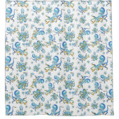 タコ模様 シャワーカーテン (正面)