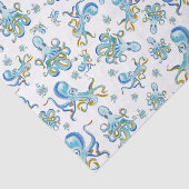 タコ模様 薄葉紙 (詳細)