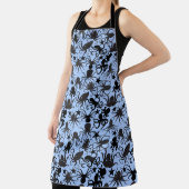 タコ模様.w LBlue BG エプロン (インサイチュ)