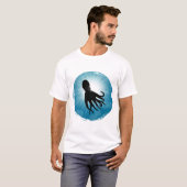 タコ水中水中競技生活 Tシャツ (正面フル)
