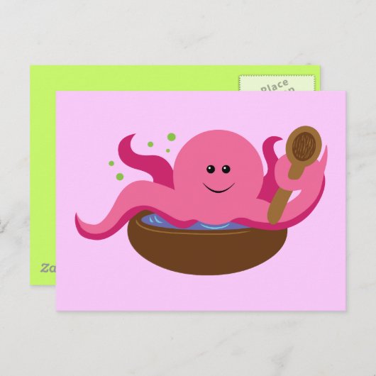 タコ汁 ポストカード (正面/裏面)