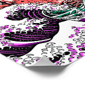 タコ津波 ポスター (角)