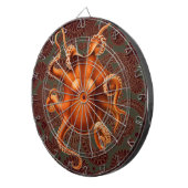 タコ海の怪物の生き物セファラポッドヴィンテージ ダーツボード (正面右)