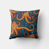 タコ海テーマ枕 クッション (裏面)