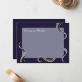 タコ海軍ノートカード ノートカード (正面/裏面インサイチュ)