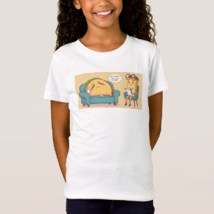 タコ火曜セラピーおもしろい- Cartoon Food Art Tシャツ