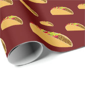 タコ火曜デザイン – マットラッピング紙 ラッピングペーパー (ロールコーナー)
