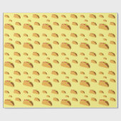 タコ火曜デザイン – マットラッピング紙 ラッピングペーパー (フラット)