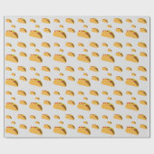 タコ火曜デザイン – マットラッピング紙 ラッピングペーパー (フラット)