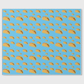 タコ火曜デザイン – マットラッピング紙 ラッピングペーパー (フラット)