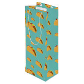 タコ火曜デザイン-抱き枕 – ワイン ワインギフトバッグ (裏面アングル)