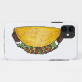 タコ火曜メキシコ料理タコスグルメケース Case-Mate iPhoneケース (裏面(横))