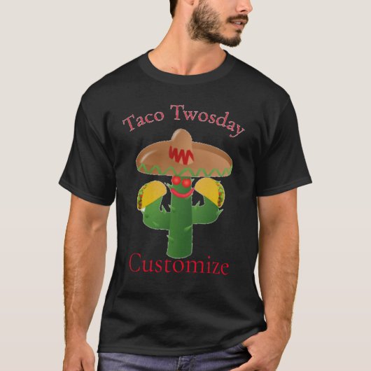 タコ火曜日サグアーロサボスサンダー_コーブ Tシャツ (正面)