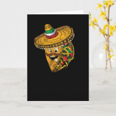 タコ火曜日タコスシンコデマイオ カード (黄色い花)