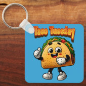 タコ火曜日 キーホルダー (正面)